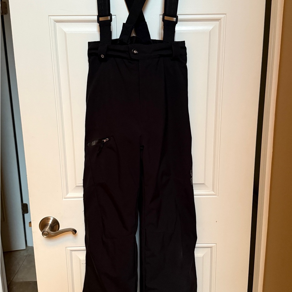 Spyder Black Kids Snow Pants